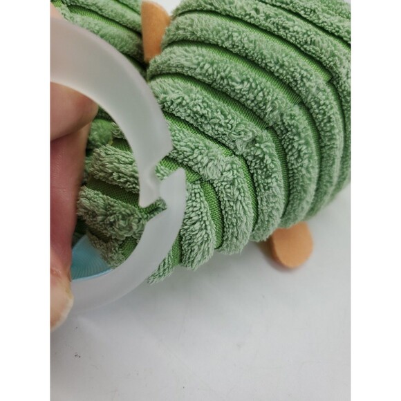 Skip Hop Green AVOCADO Hanging Rattle 5" Plush Stuffed Baby Stroller Toy 2017 - Picture 9 of 9